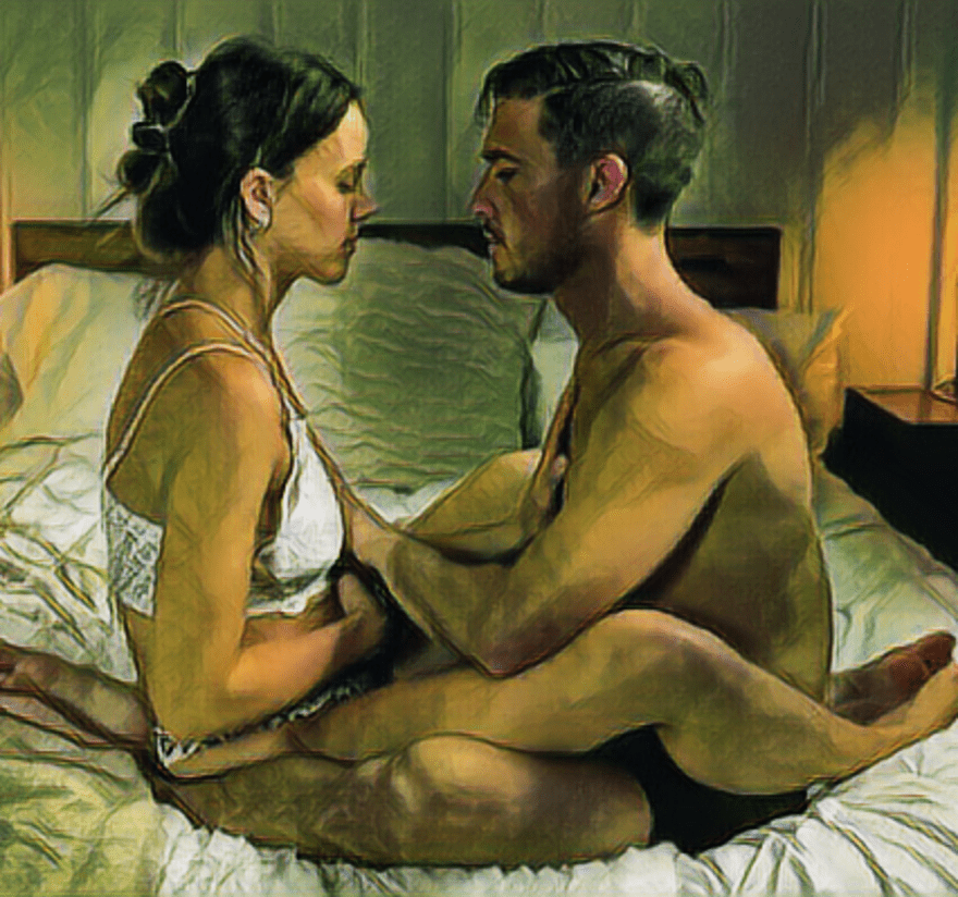 La concentración en el momento presente se logra poniendo atención a la respiración. En el slow sex, sentir la respiración del otro es la mejor forma de lograr una buena conexión entre los amantes.