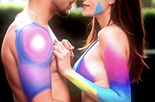 body paint para parejas