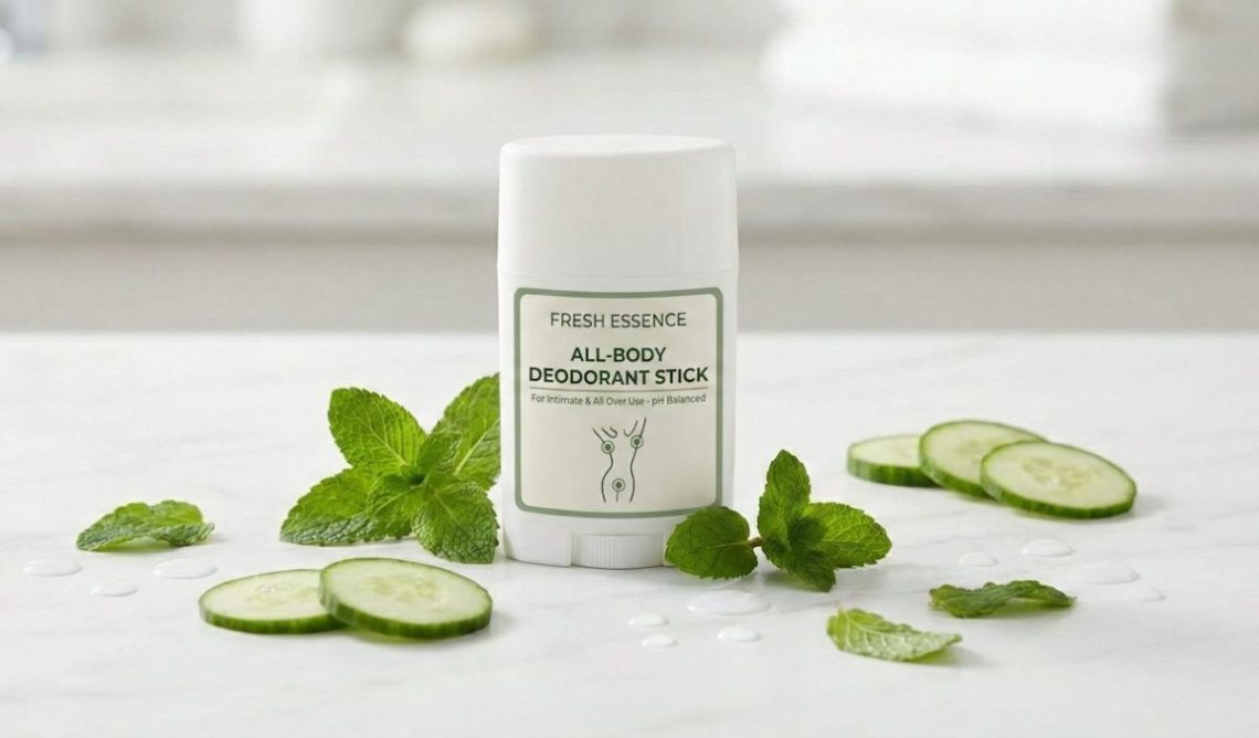 All-body deo stick pepino y menta